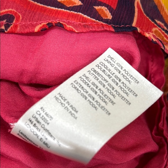 Free People Red and Yellow Halter Neck Tank Top - Picture 4 of 5